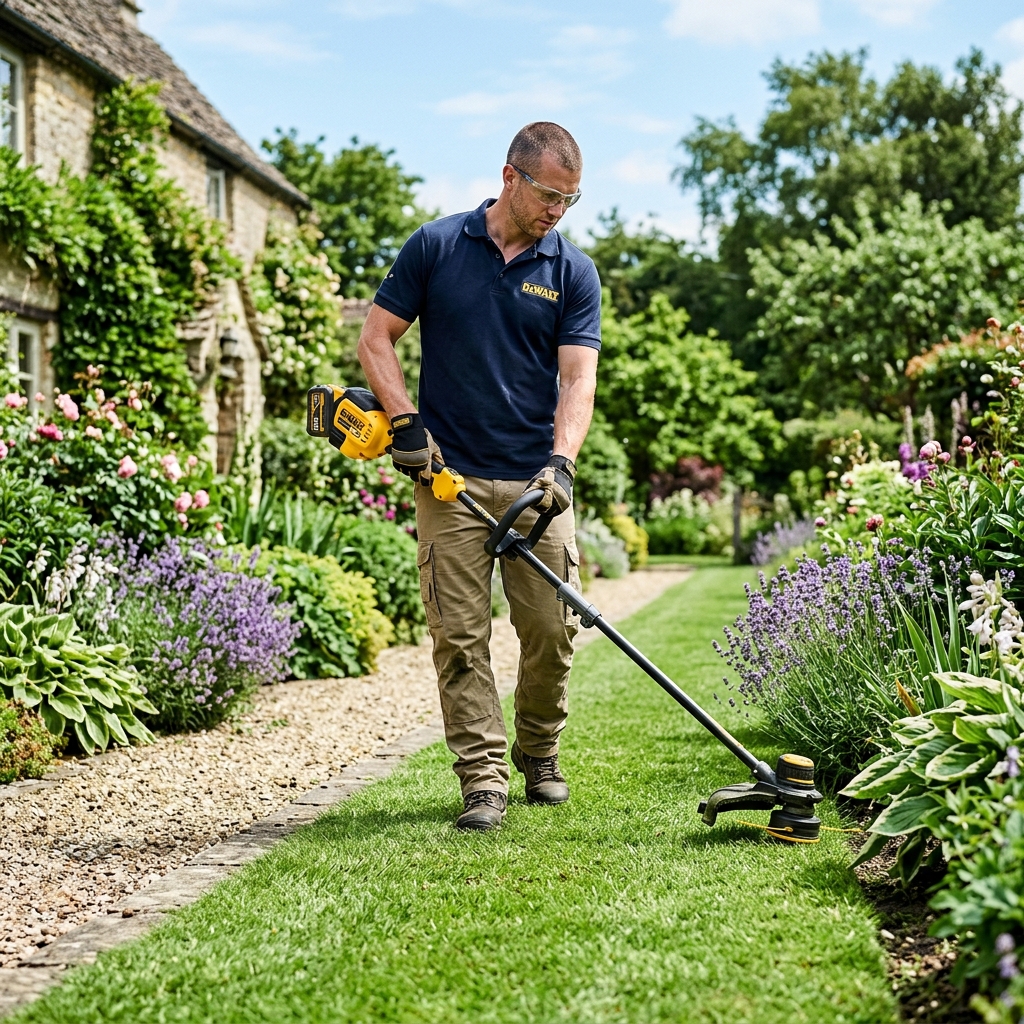 Mungooz 2-in-1 Cordless Grass Trimmer & Edger